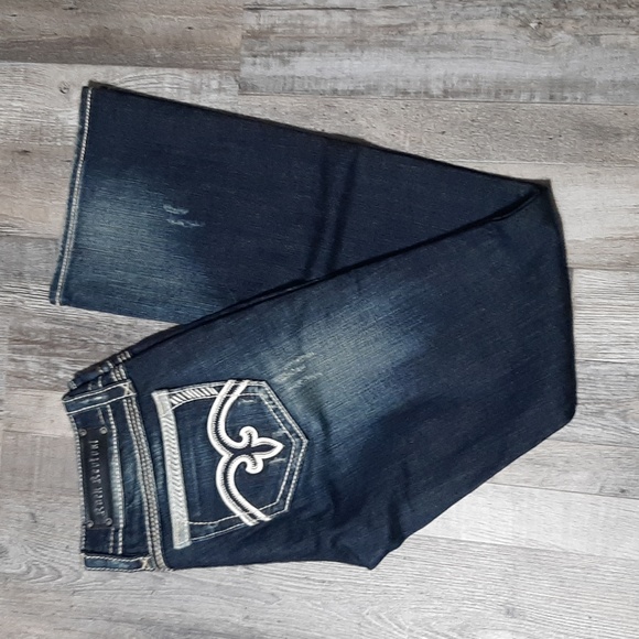 Rock Revival Denim - Womens darkwash Rock revival bootcut jeans